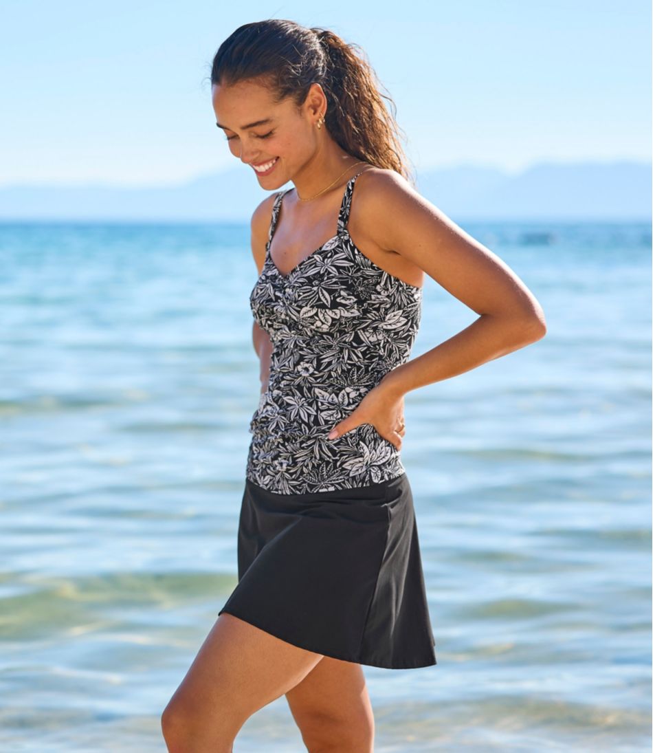 Women's Shaping Swimwear, Tankini Top Print L.L.Bean Trending