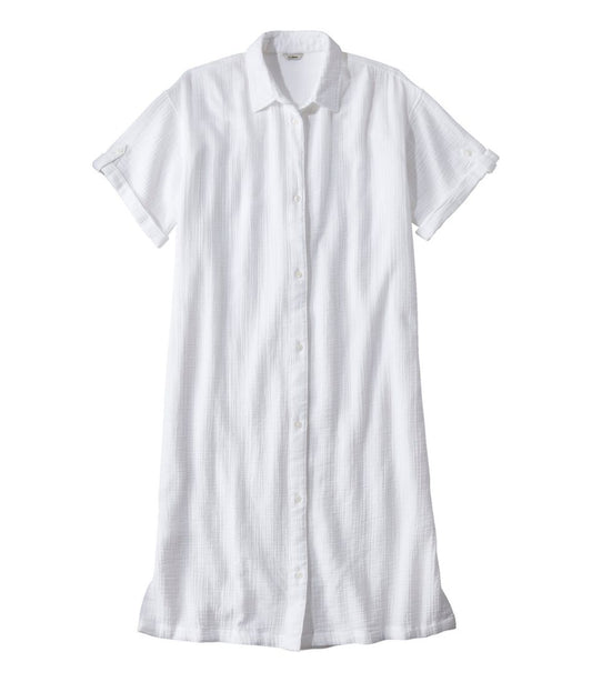 Women's Cloud Gauze Midi Dress L.L.Bean Top Pick
