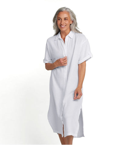 Women's Cloud Gauze Midi Dress L.L.Bean Top Pick