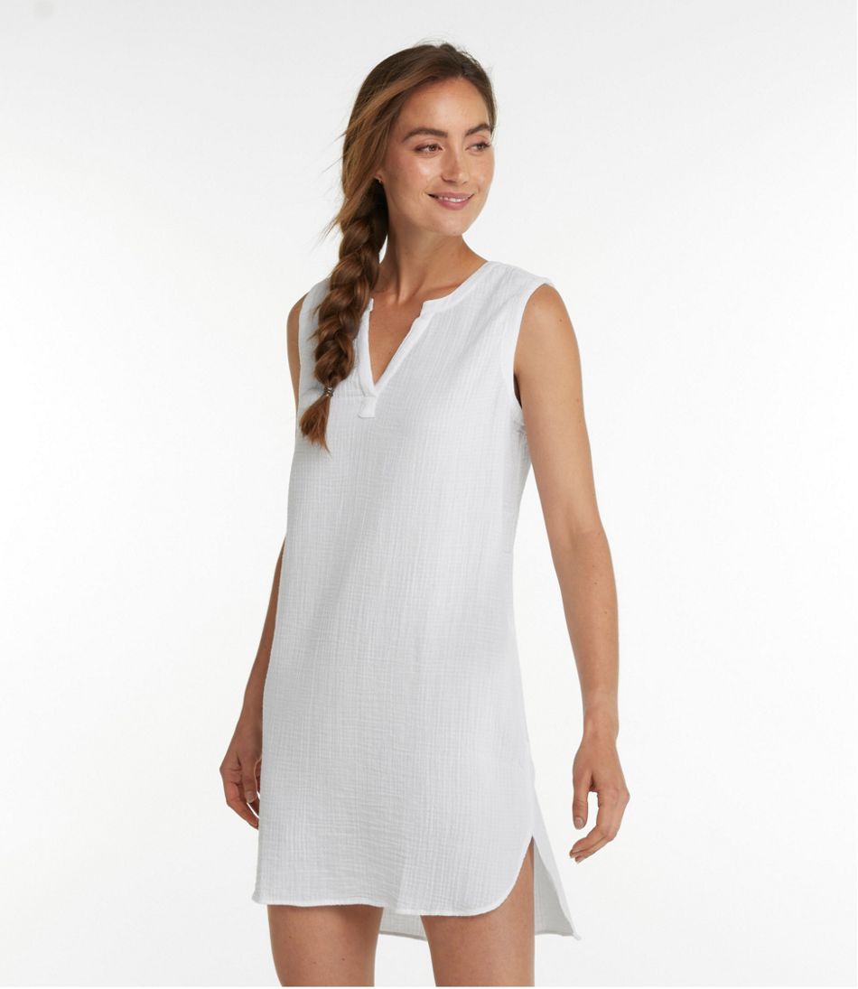Women's Cloud Gauze Cover-Up Dress L.L.Bean Everyday