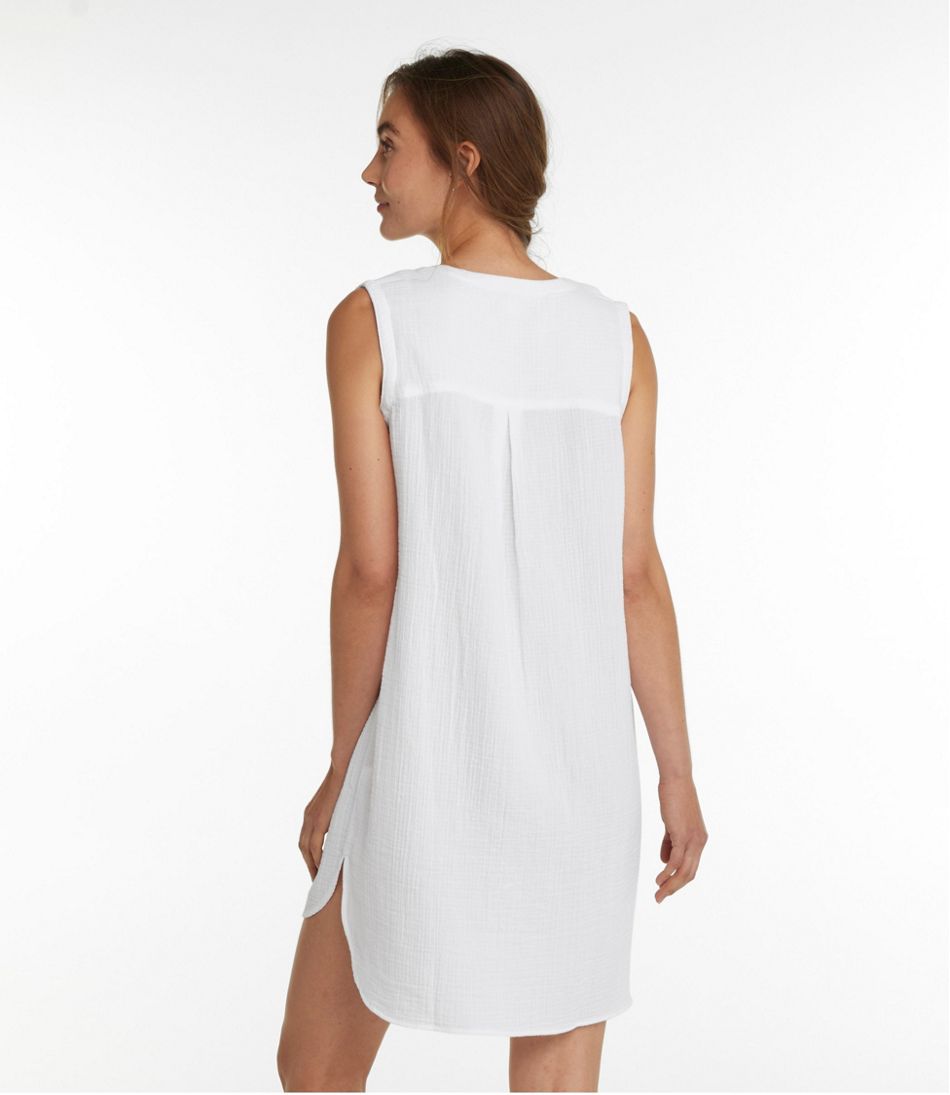 Women's Cloud Gauze Cover-Up Dress L.L.Bean Everyday