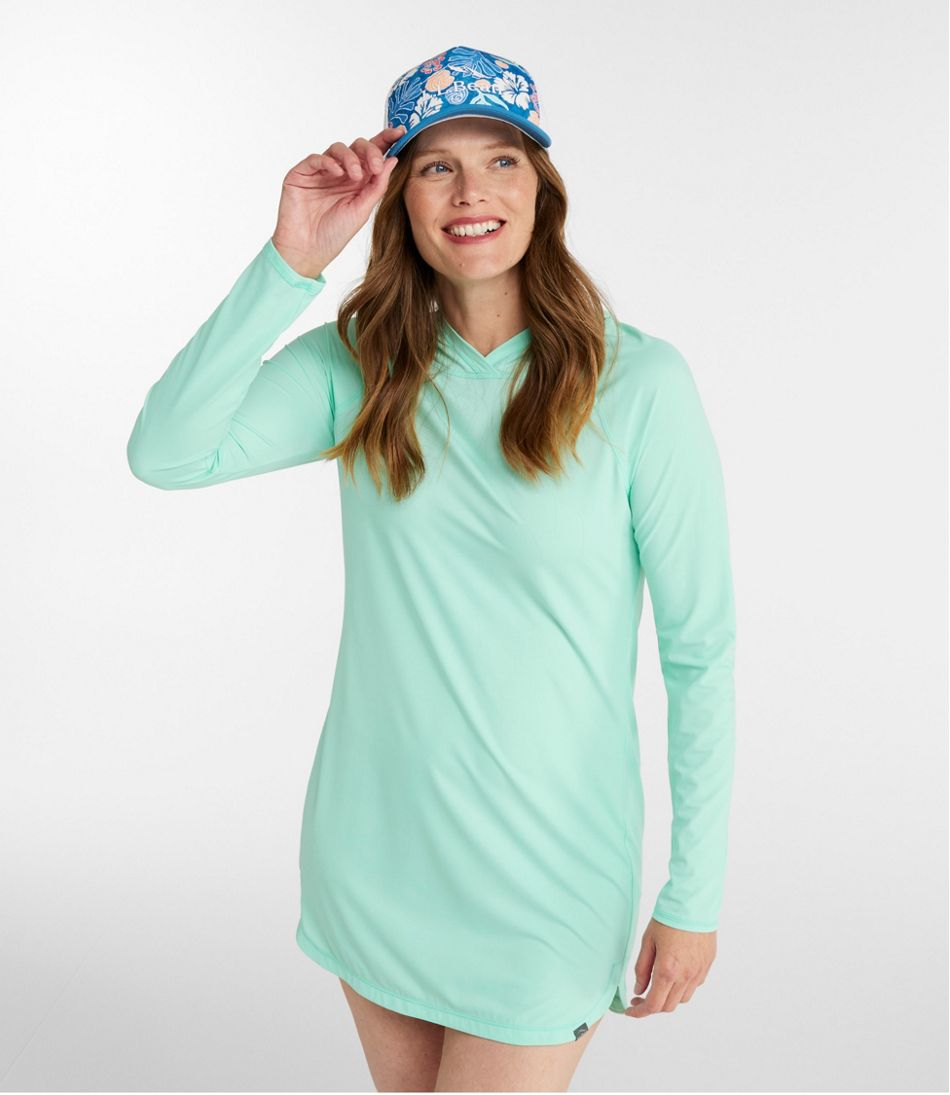 Women's SunSmart® UPF 50+ Sun Shirt, Hooded Tunic L.L.Bean Value