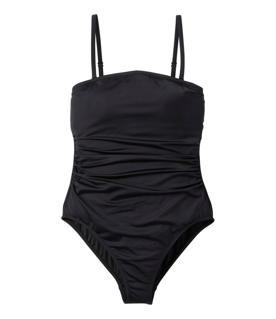 Women's Coastal Essentials Swimwear, Bandeau Tanksuit L.L.Bean Top Pick