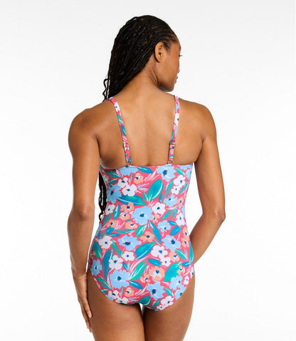 Women's BeanSport Swimwear, Squareneck Tanksuit Print L.L.Bean Recommended
