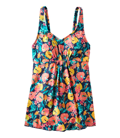 Darkest Navy Painted Floral,8