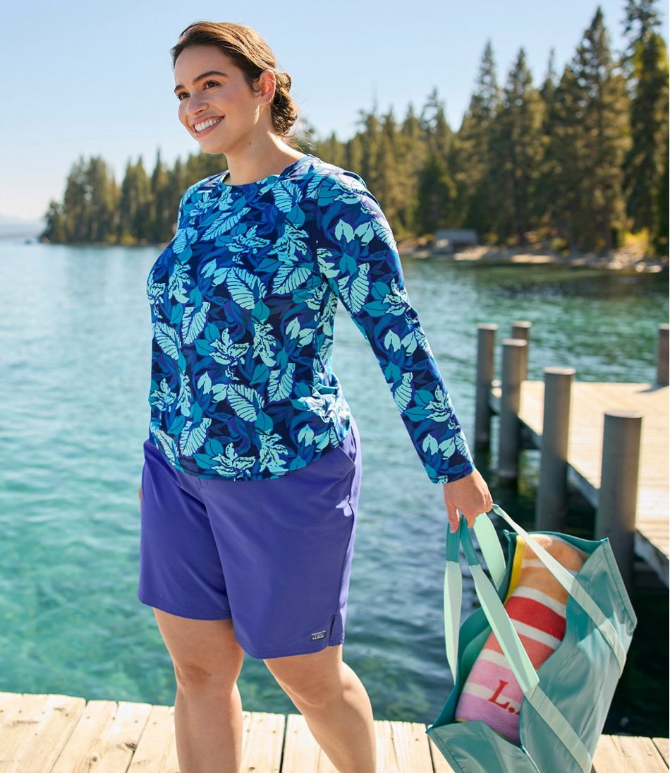 Women's L.L.Bean Stretch UPF Shorts, 9" L.L.Bean Premium