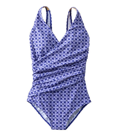 Women's Shaping Swimwear, Tanksuit Print L.L.Bean Featured