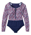 Darkest Navy Ditsy Floral