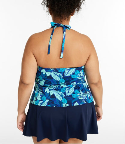 Women's BeanSport Swimwear, Halter Tankini Top Print L.L.Bean Essential