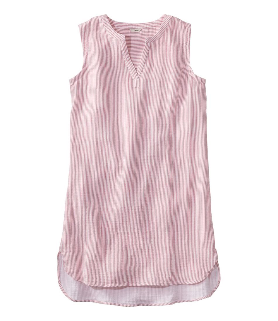 Women's Cloud Gauze Cover-Up Dress, Stripe L.L.Bean Premium