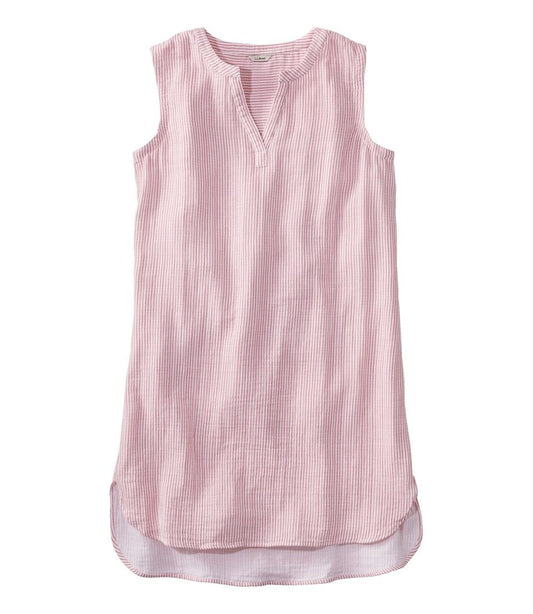 Women's Cloud Gauze Cover-Up Dress, Stripe L.L.Bean Premium
