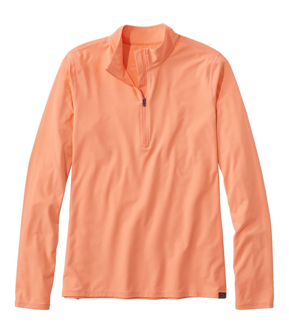 Women's SunSmart® UPF 50+ Sun Shirt, Quarter-Zip L.L.Bean Featured