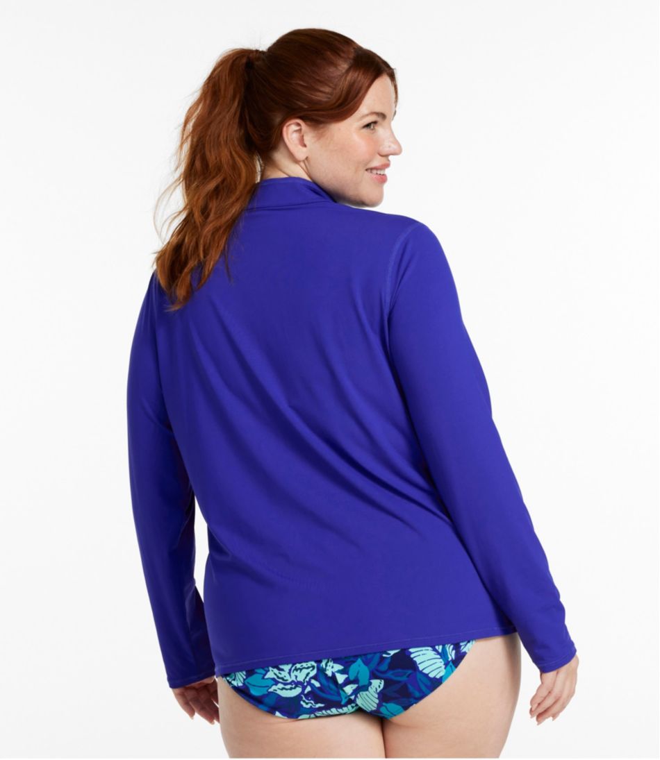 Women's SunSmart® UPF 50+ Sun Shirt, Quarter-Zip L.L.Bean Featured