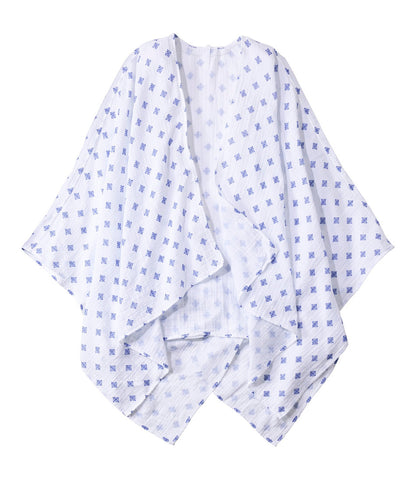 French Blue Medallion,OS