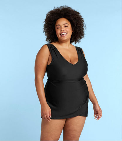 Women's Summersalt The Ruched Swim Skirt L.L.Bean Featured