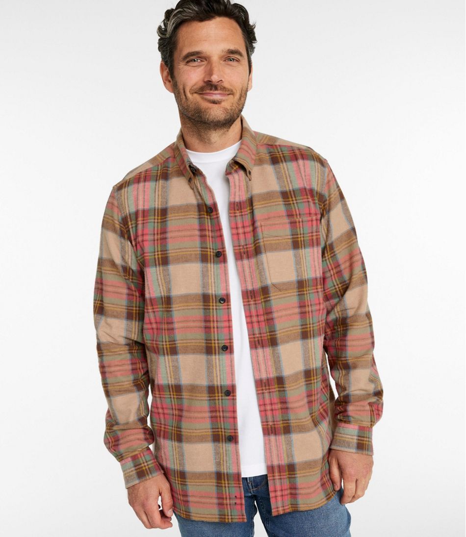 Men's Scotch Plaid Flannel Shirt, Traditional Fit L.L.Bean Trending