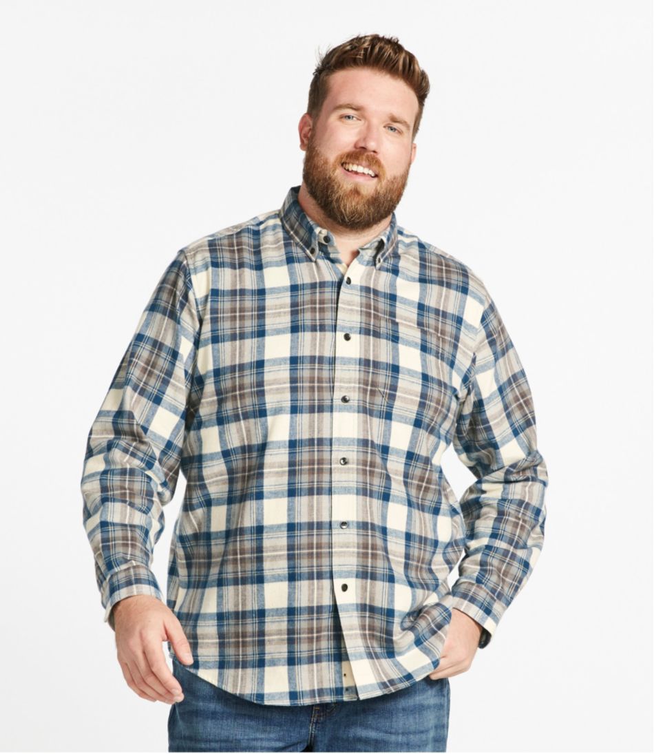 Men's Scotch Plaid Flannel Shirt, Traditional Fit L.L.Bean Trending