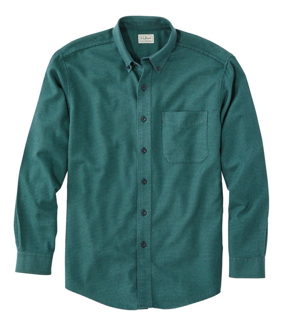 Men's Wicked Good Flannel Shirt, Traditional Fit, Houndstooth L.L.Bean Top Pick