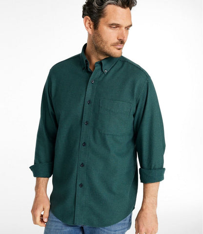 Men's Wicked Good Flannel Shirt, Traditional Fit, Houndstooth L.L.Bean Top Pick