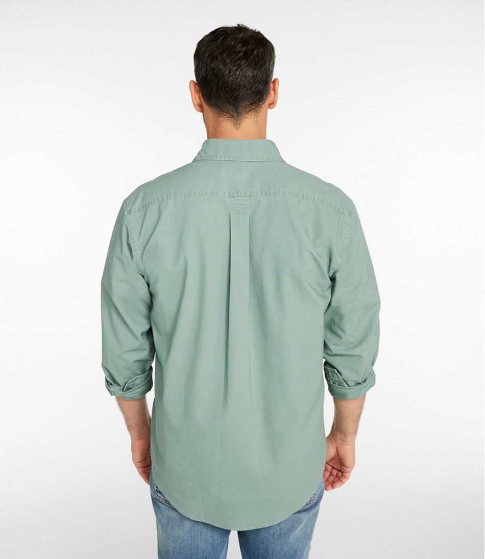 Men's Sunwashed Canvas Shirt, Traditional Fit L.L.Bean Recommended