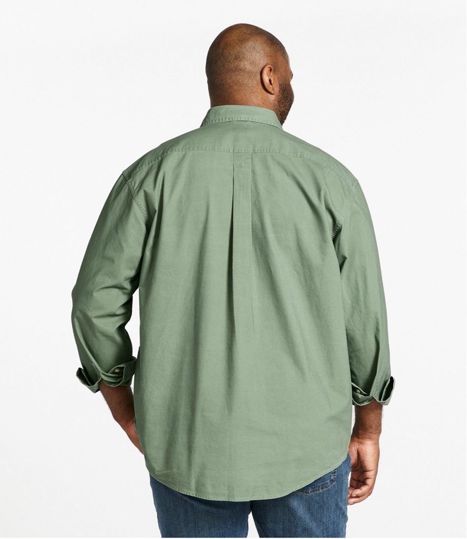 Men's Sunwashed Canvas Shirt, Traditional Fit L.L.Bean Recommended