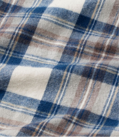 Men's Scotch Plaid Flannel Shirt, Slightly Fitted L.L.Bean Classic