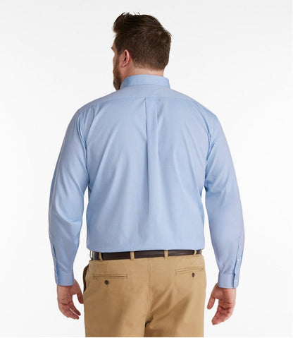 Men's Wrinkle-Free Pinpoint Oxford Cloth Shirt, Traditional Fit L.L.Bean Everyday