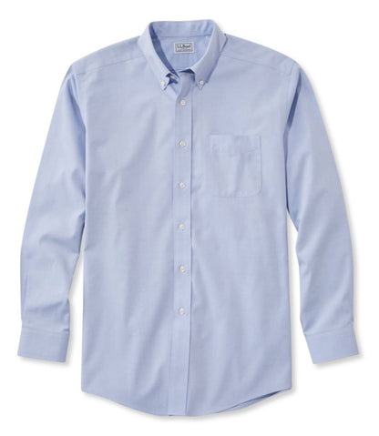 Men's Wrinkle-Free Pinpoint Oxford Cloth Shirt, Traditional Fit L.L.Bean Everyday