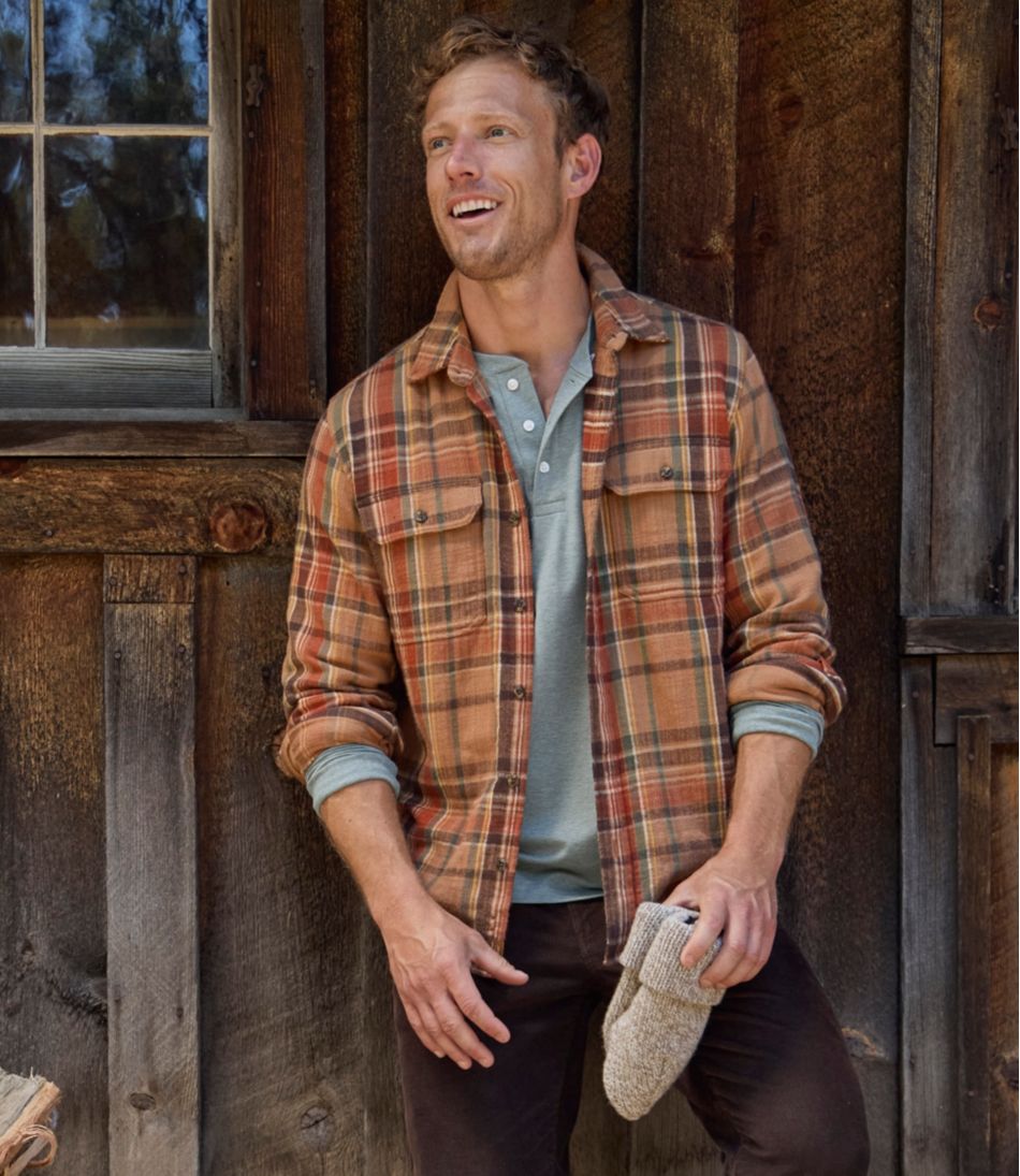 Men's 1912 Field Flannel Shirt, Slightly Fitted Untucked Fit, Plaid L.L.Bean Premium