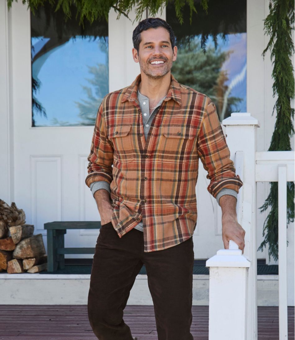 Men's 1912 Field Flannel Shirt, Slightly Fitted Untucked Fit, Plaid L.L.Bean Premium
