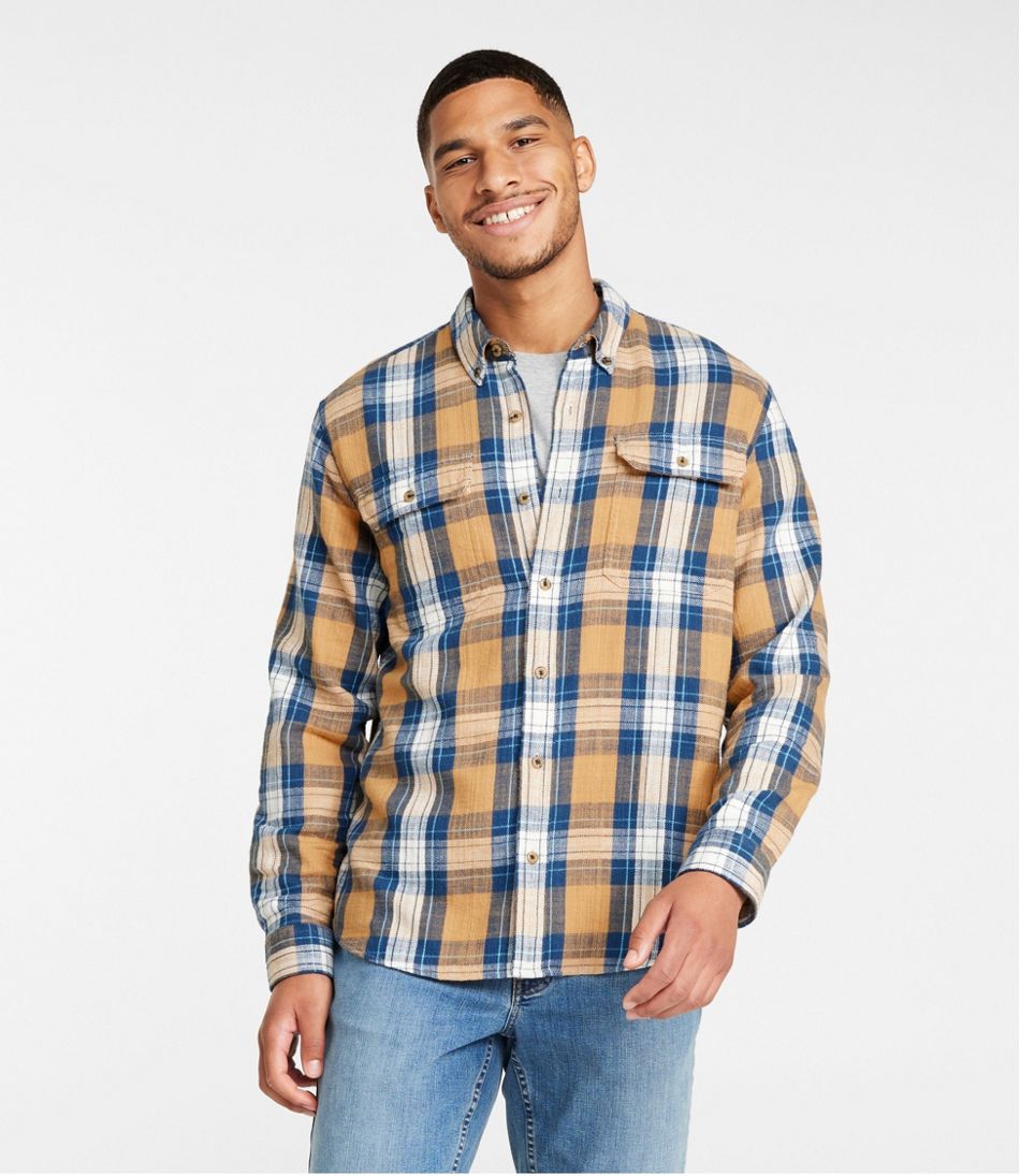 Men's 1912 Field Flannel Shirt, Slightly Fitted Untucked Fit, Plaid L.L.Bean Premium