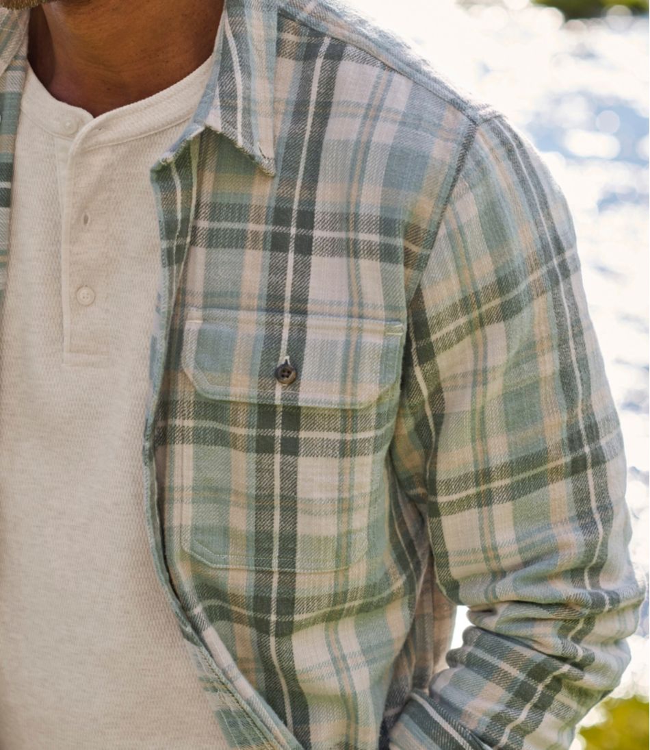 Men's 1912 Field Flannel Shirt, Slightly Fitted Untucked Fit, Plaid L.L.Bean Premium