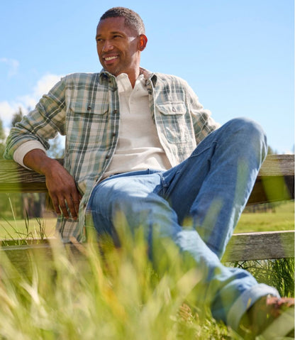 Men's 1912 Field Flannel Shirt, Slightly Fitted Untucked Fit, Plaid L.L.Bean Premium