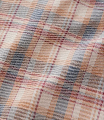 Men's Sunwashed Corduroy Shirt, Slightly Fitted Untucked Fit, Plaid L.L.Bean Featured