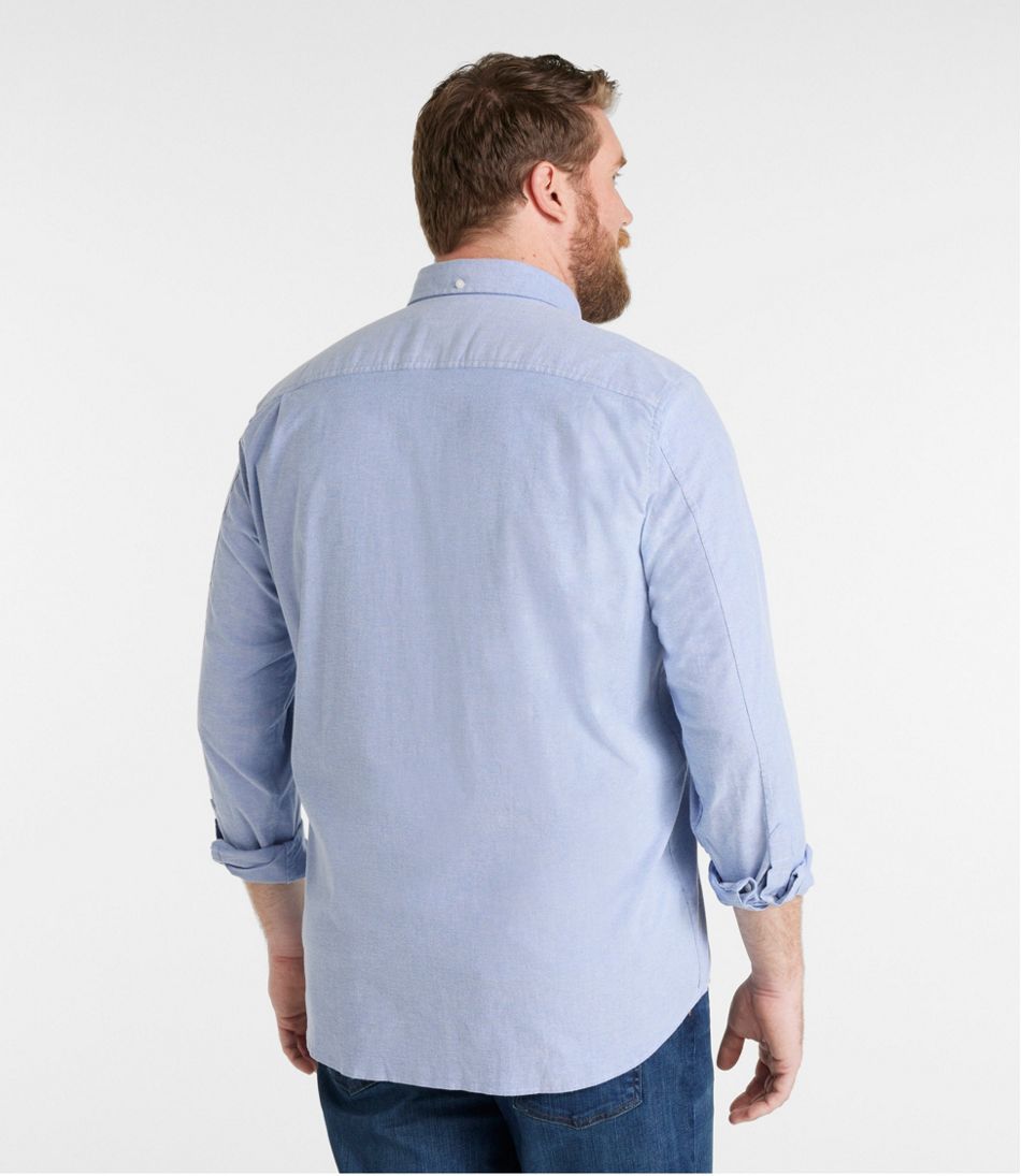 Men's Comfort Stretch® Oxford Shirt, Traditional Untucked Fit L.L.Bean Popular