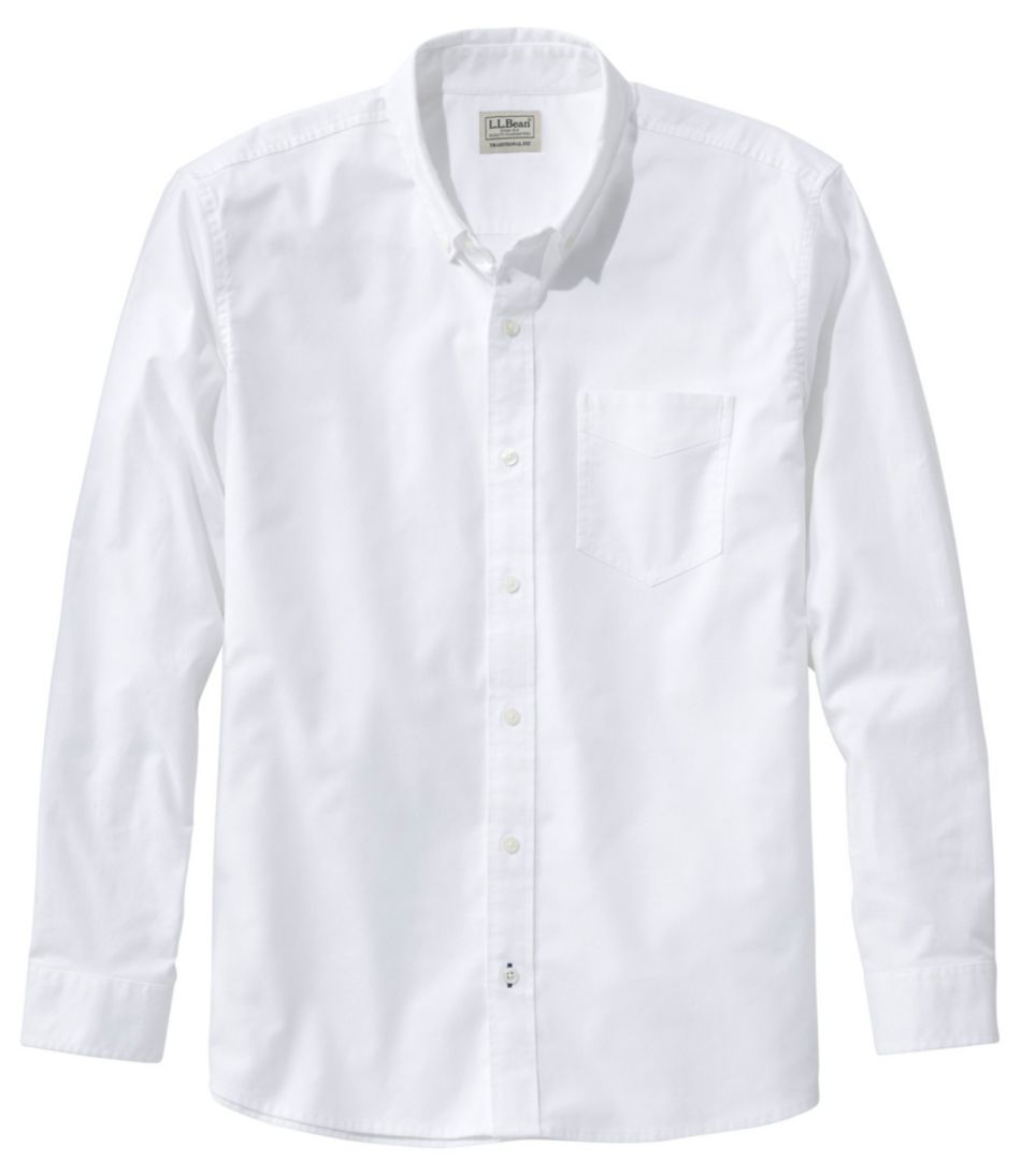 Men's Comfort Stretch® Oxford Shirt, Traditional Untucked Fit L.L.Bean Popular