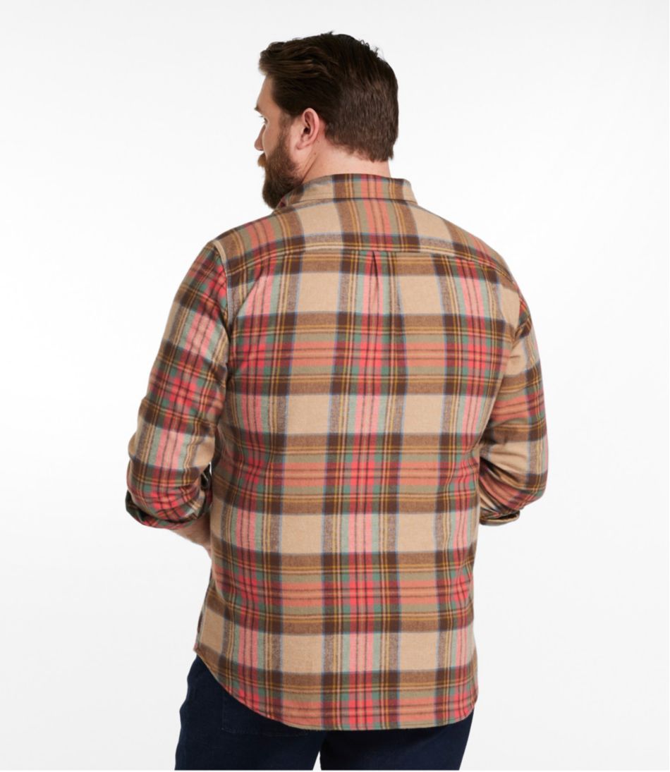 Men's Scotch Plaid Flannel Shirt, Slim Fit L.L.Bean Top Pick
