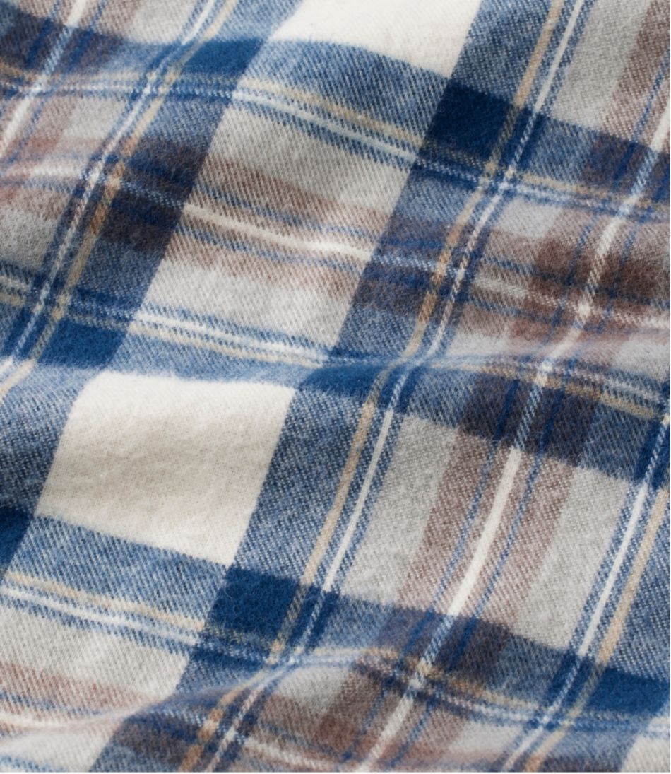 Men's Scotch Plaid Flannel Shirt, Slim Fit L.L.Bean Top Pick