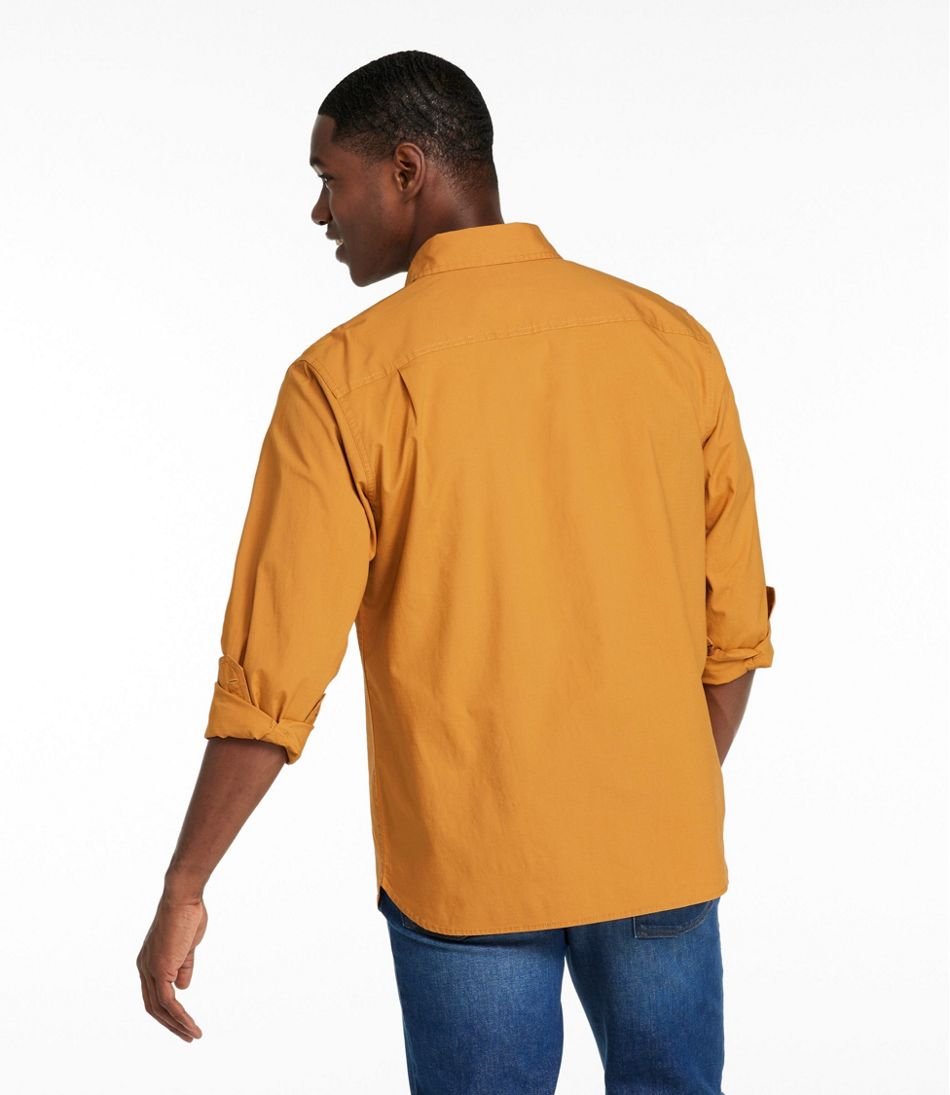 Men's Riverton Ripstop Shirt, Long-Sleeve, Traditional Untucked Fit L.L.Bean Classic