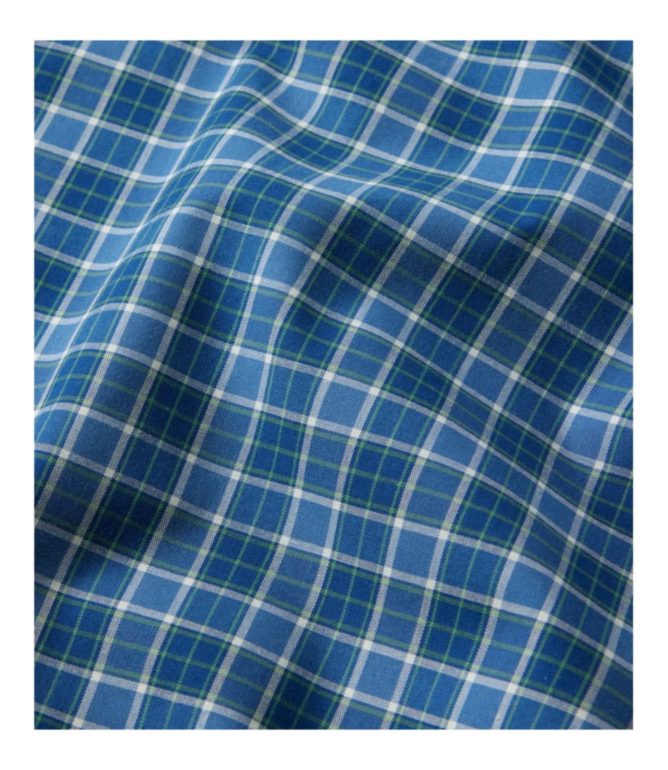 Men's Wrinkle-Free Kennebunk Sport Shirt, Traditional Fit Short-Sleeve Check L.L.Bean Essential
