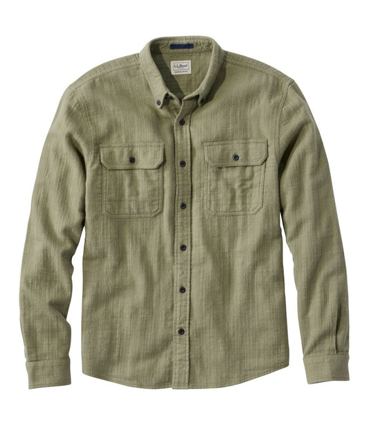 Men's 1912 Field Flannel Shirt, Slightly Fitted Untucked Fit L.L.Bean New