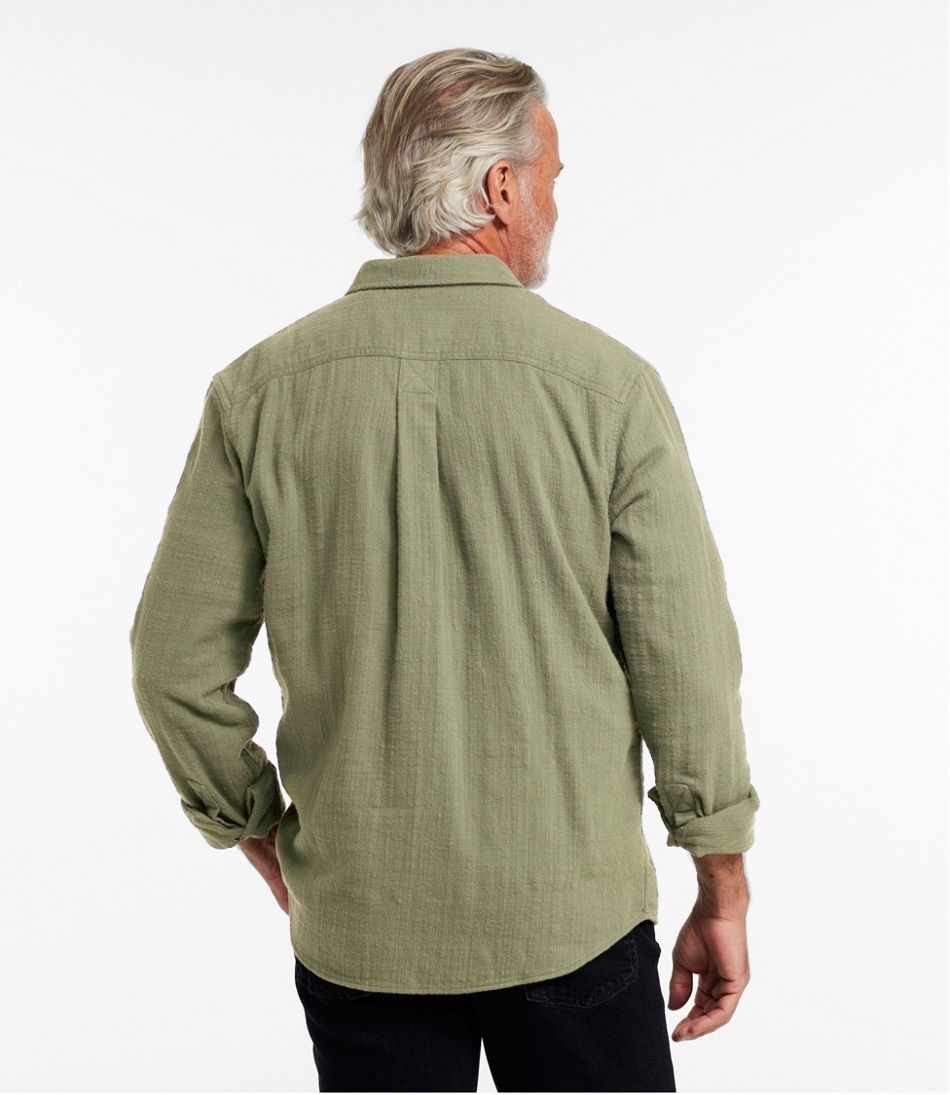 Men's 1912 Field Flannel Shirt, Slightly Fitted Untucked Fit L.L.Bean New