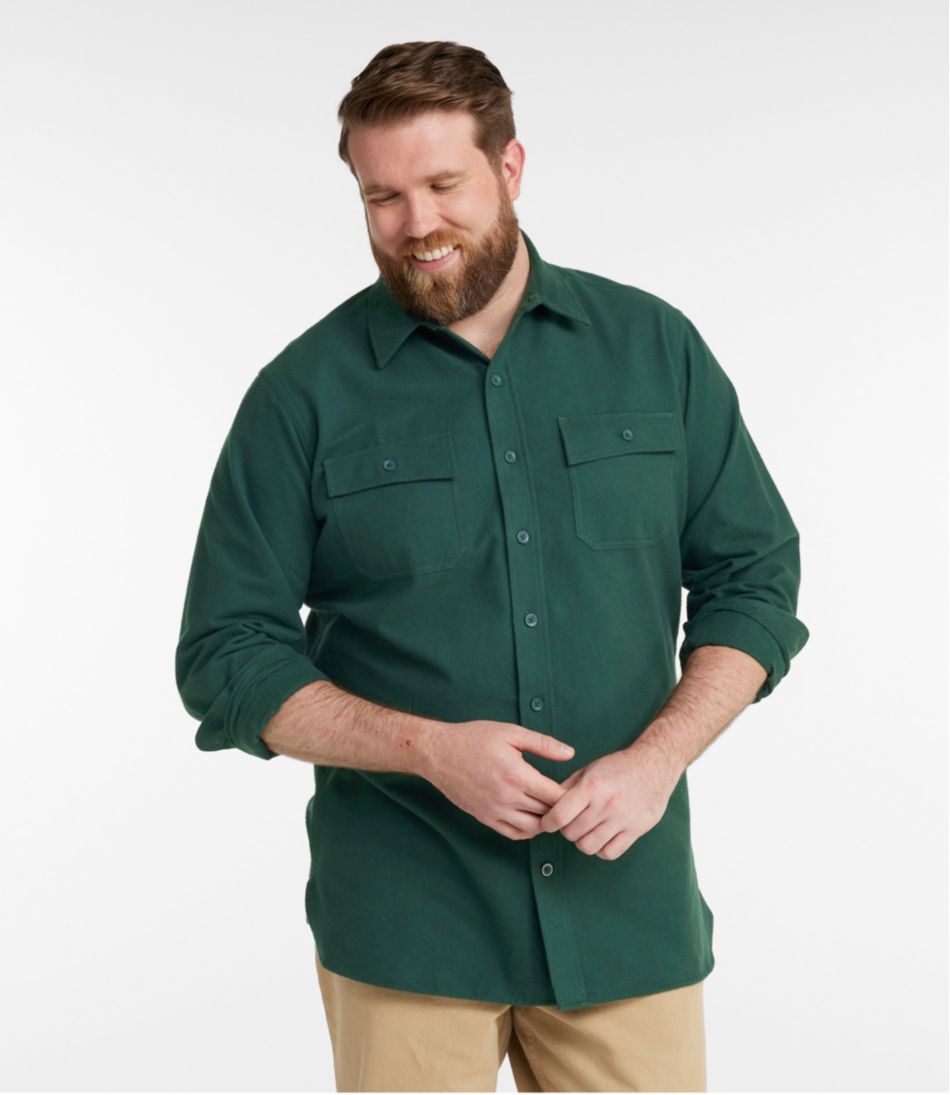 Men's Chamois Shirt, Slightly Fitted L.L.Bean Classic