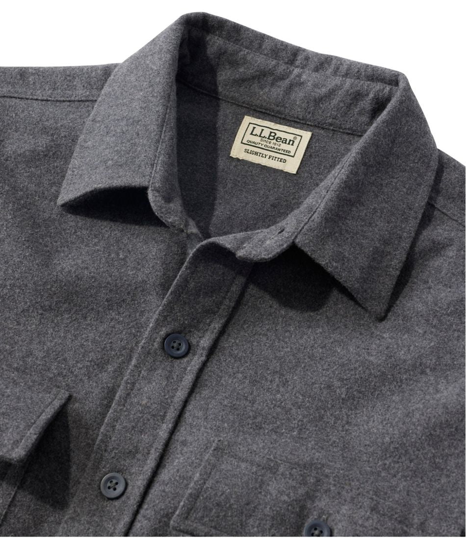 Men's Chamois Shirt, Slightly Fitted L.L.Bean Classic