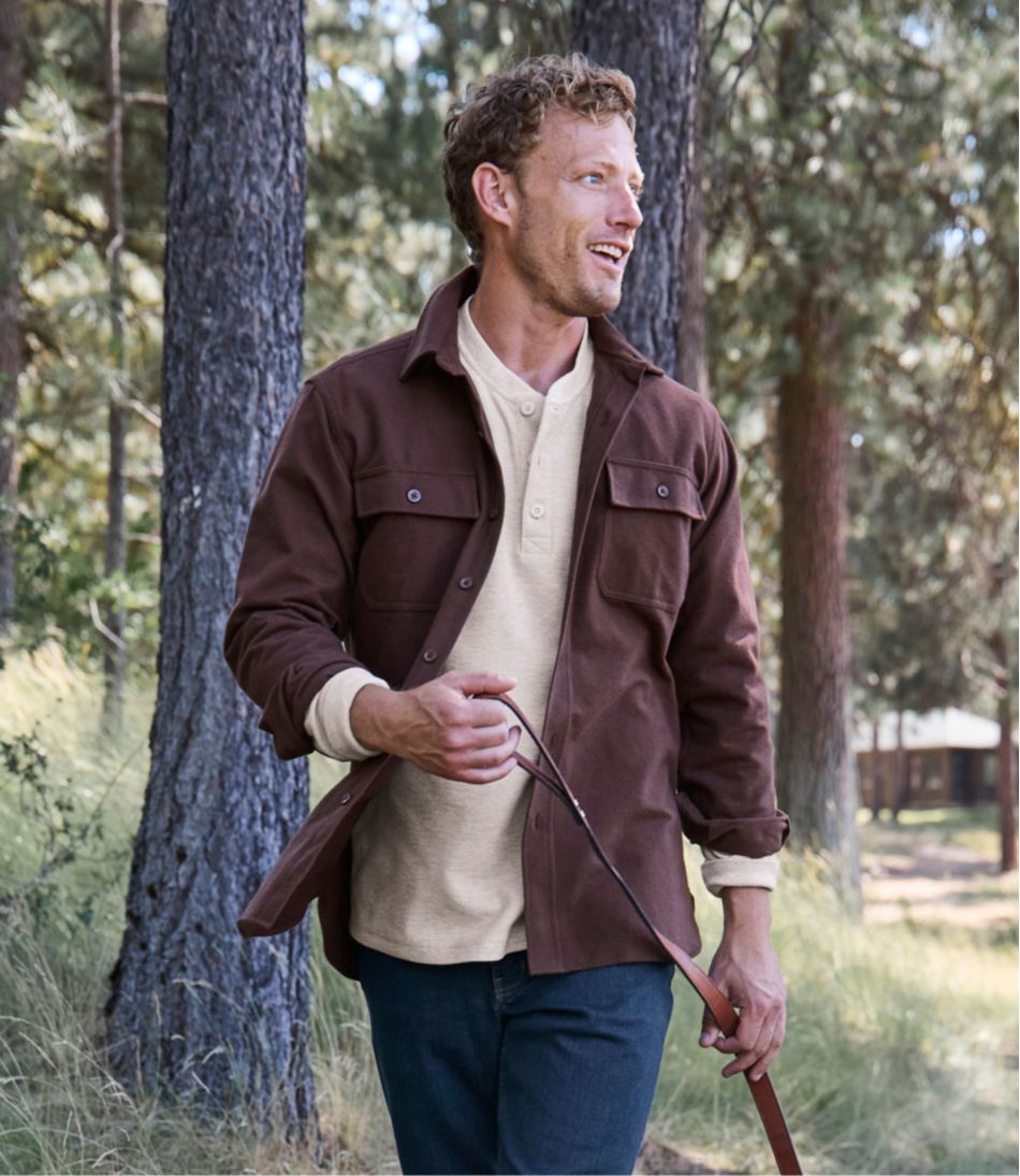 Men's Chamois Shirt, Slightly Fitted L.L.Bean Classic