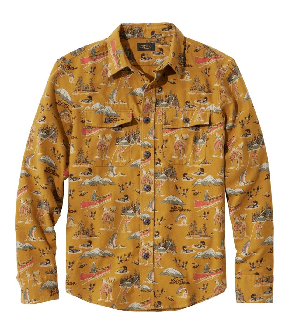 Men's Signature 1933 Chamois Cloth Shirt, Slim Fit, Pattern L.L.Bean Essential
