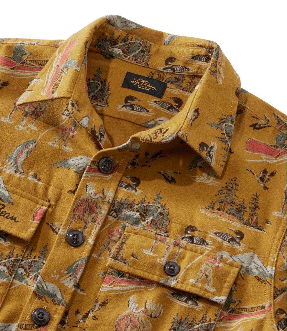 Men's Signature 1933 Chamois Cloth Shirt, Slim Fit, Pattern L.L.Bean Essential