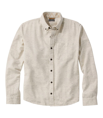 Men's Signature Donegal Woven Shirt, Long-Sleeve L.L.Bean Value