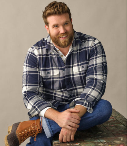 Men's Fleece-Lined Flannel Shirt, Traditional Fit L.L.Bean Premium