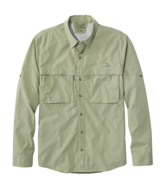 Men's Tropicwear Shirt, Long-Sleeve L.L.Bean New